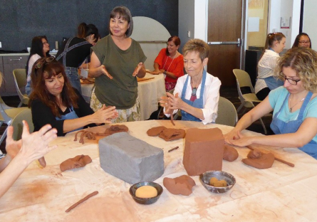 Students Learn Use of Clay in the Classroom