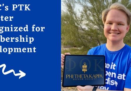 PVCC’s PTK Chapter Recognized for Membership Development