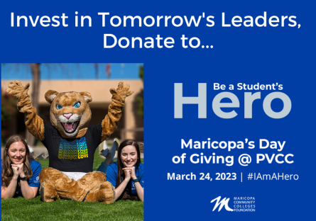 Invest in Tomorrow's Leaders, Donate to Be A Student's Hero Celebration
