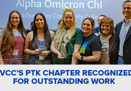 PVCC’s PTK Chapter Recognized for Outstanding Work