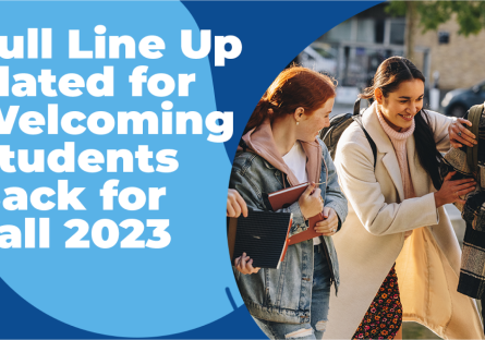 Full Line Up Slated for Welcoming Students Back for Fall 2023