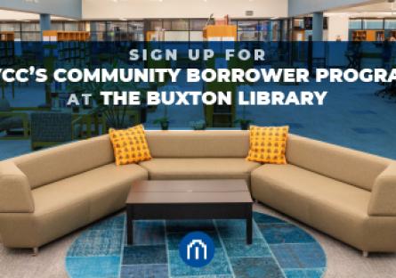 Community Borrower Program at the Buxton Library