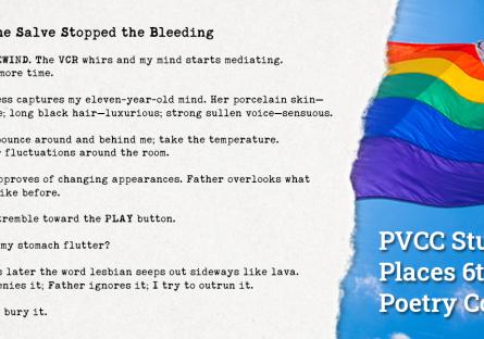 PVCC Creative Writing Student Recognized by National Publication