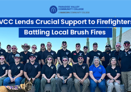 PVCC Lends Crucial Support to Firefighters Battling Local Brush Fires