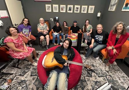 PVCC Education, Music Departments Join Forces to Inspire Future Teachers Through Songwriting 