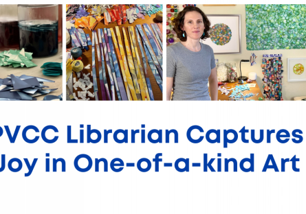 PVCC Librarian Captures Joy in One-of-a-kind Art